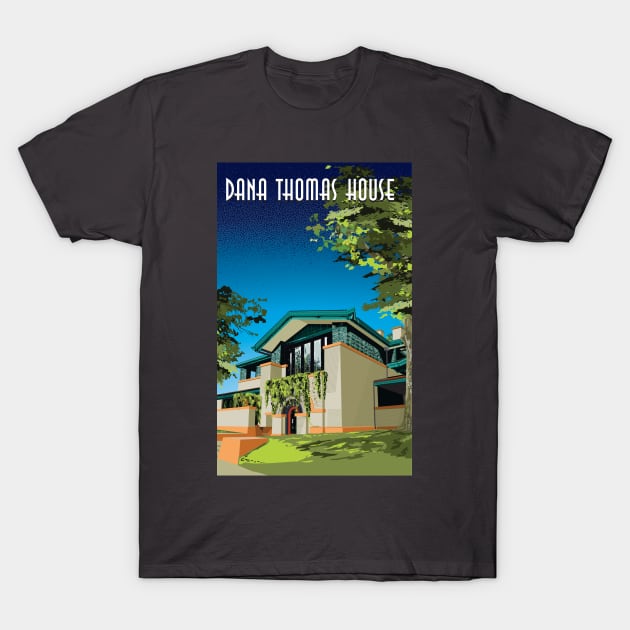 Dana Thomas House T-Shirt by Limey_57